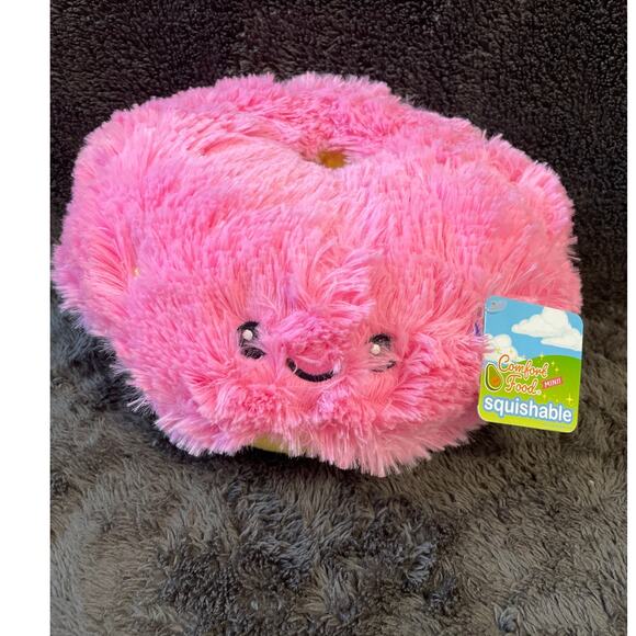 NWT Mini Pink Doughnut Squishable - Picture 1 of 5